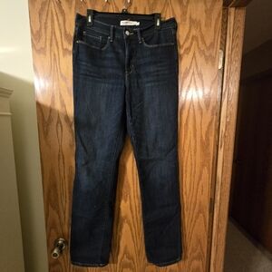 Levi's Women's Straight Leg Jeans in Dark Indigo